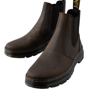 Dr. Martens Embury Leather Chelsea Boot Size 10 Men/ 11 Women Brown Streetwear